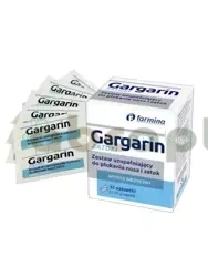 Gargarin Zatoki, zestaw uzupełniający do płukania nosa i zatok, 32 saszetki