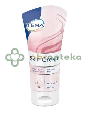 TENA Skin Cream, Krem nawilżający do ciała z witaminą E, 150 ml