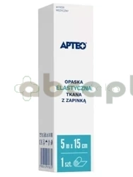 Opaska elastyczna tkana z zapinką 5 m x 15 cm APTEO,   1 szt