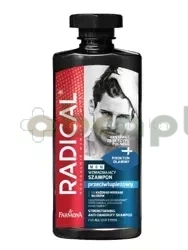 Radical Men, przeciwłupieżowy szampon wzmacniający, 400 ml