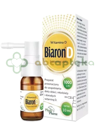 Biaron D, witamina D 1000 j.m., spray, 10 ml