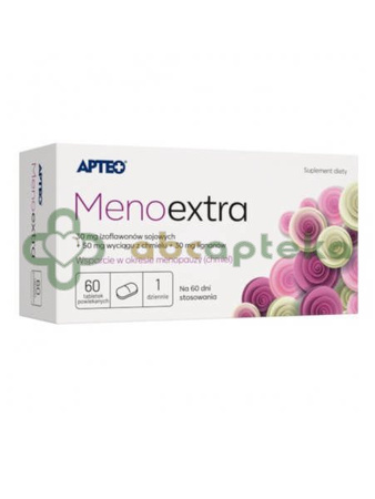 Menoextra APTEO, 60 tabletek