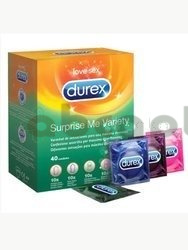 Durex Surprise Me prezerwatywy, 40 sztuk