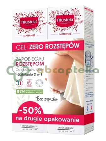 MUSTELA Maternite krem na rozstępy 3w1 - 2 x 250 ml