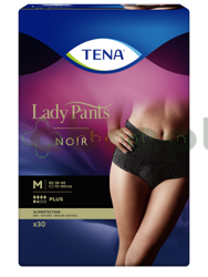 TENA Lady Pants Plus Noir, Bielizna dla kobiet, rozmiar M, 30 sztuk