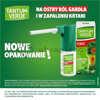 Tantum Verde Forte, aerozol, 15 ml