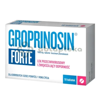 Groprinosin Forte 1000 mg, 10 tabletek