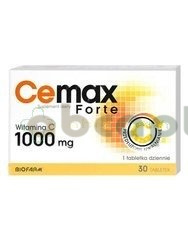CeMax Forte 1000 mg, 30 tabletek