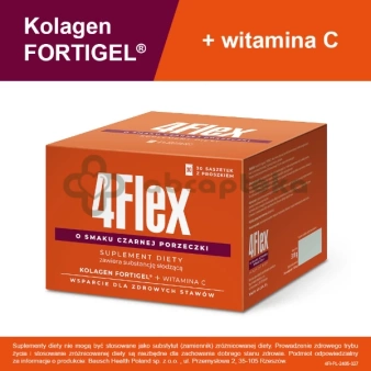 4Flex czarna porzeczka, 30 saszetek