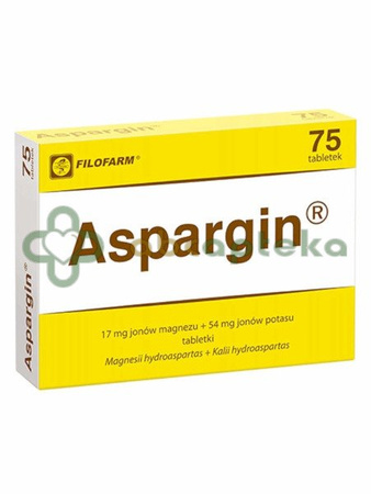 Aspargin 75 tabletek