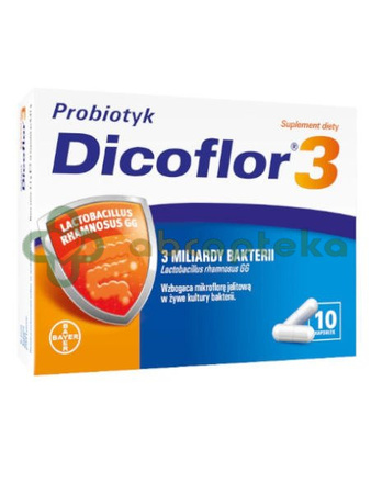 Dicoflor 3, 10 kapsułek