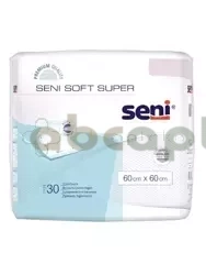 Seni Soft Super, podkłady higieniczne, 60 cm x 60 cm, 30 sztuk