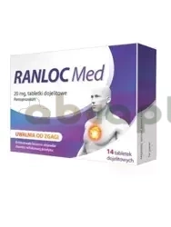 Ranloc Med 20 mg 14 tabletek dojelitowych