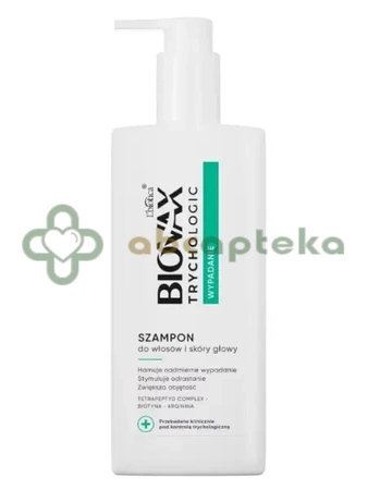 Biovax Trychologic, Wypadanie, szampon do włosów i skóry głowy, 200 ml