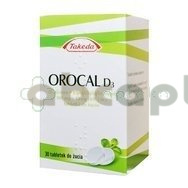 Orocal D3 500 mg 30 tbl
