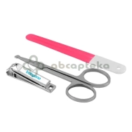 Babyono zestaw do pielęgnacji paznokci dla dzieci i niemowląt, 068, 1 zestaw