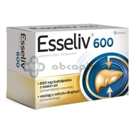Esseliv 600 mg, 50 kapsułek