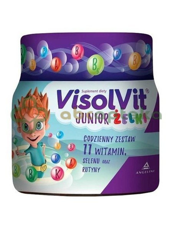 Visolvit Junior Żelki 50 sztuk | DATA WAŻNOŚCI 30.04.2026