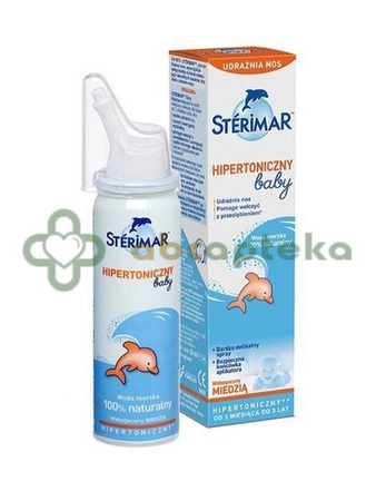 Sterimar Baby spray hipertoniczny z miedzią 50 ml