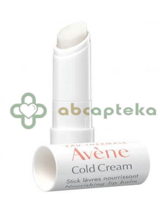 Avene Cold Cream, odżywcza pomadka do ust, 4 g