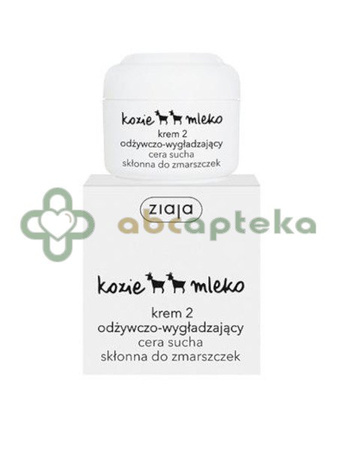 Ziaja Kozie Mleko, krem 2, odżywczo-wygładzający, 50 ml