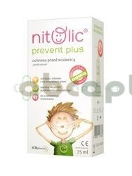 Pipi Nitolic Prevent Plus spray przeciw wszawicy 75 ml
