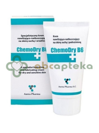 Chemodry B6, krem nawilżająco-natłuszczający na skórę suchą i podrażnioną, 50 ml