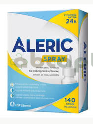 Aleric Spray, aerozol do nosa, 0.05g/dawkę, 140 dawek | DATA WAŻNOŚCI 30.06.2026