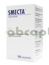 Smecta (import równoległy - Inpharm) 10 saszetek