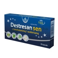 Destresan sen z melatoniną i walerianą, 30 kapsułek