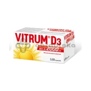 Vitrum D3 2000 j.m., 120 kapsułek