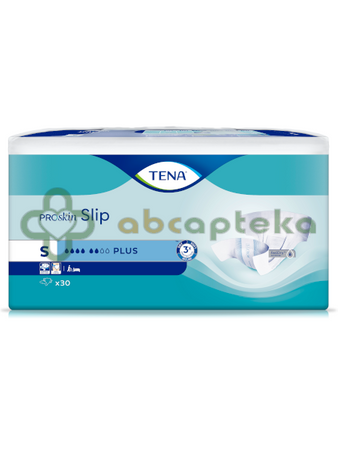 TENA Slip ProSkin Plus, Pieluchomajtki rozmiar S, 30 szt