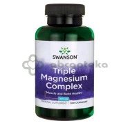 SWANSON Triple Magnesium Complex, 300 kapsulek