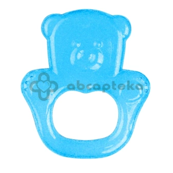 Babyono żelowy gryzak dla niemowląt, miś, 1 sztuka