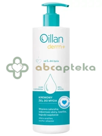 Oceanic Oillan Derm+ Kremowy żel do mycia, 400 ml