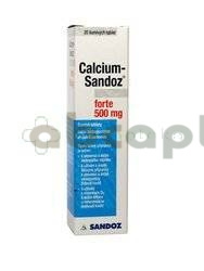Calcium-Sandoz Forte 20 tbl.mus