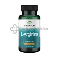 SWANSON L-Arginina 500 mg, 100 kapsułek