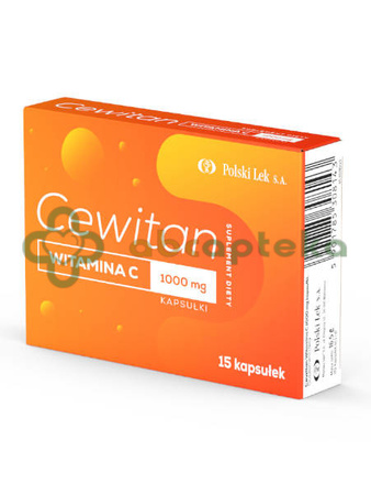 Cewitan Witamina C, 1000 mg, 60 kapsułek