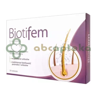 Biotifem 5 mg, 30 tabletek