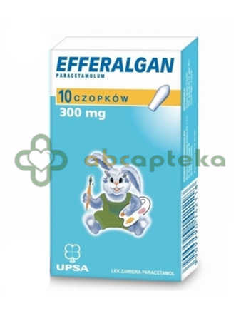 Efferalgan, 300 mg, 10 czopków