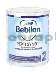 Bebilon Pepti Syneo 2 preparat mlekozastępczy w proszku 400 g