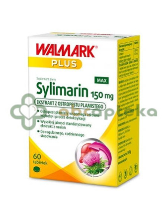 Sylimarin MAX 150 mg, 60 tabletek