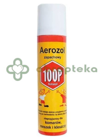 100P aerozol przeciw owadom, 75 ml | DATA WAŻNOŚCI 30.06.2025