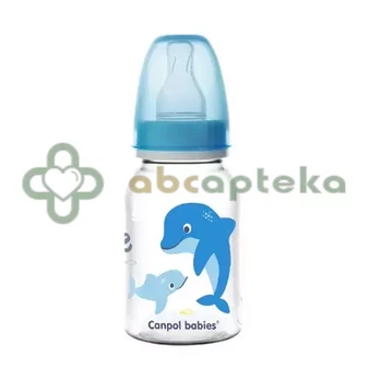 Canpol, butelka wąska, Love & Sea, 59/300, 120 ml