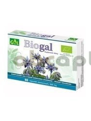 GAL Biogal, zimnotłoczony olej z nasion ogórecznika lekarskiego, 60 kapsułek elastycznych
