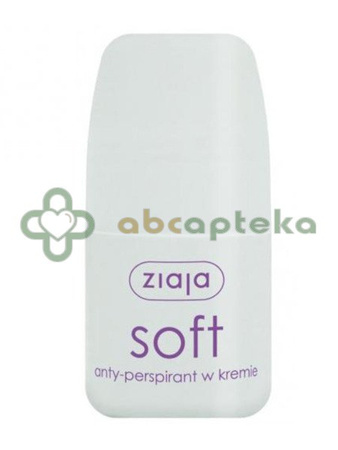 Ziaja Soft, anty-perspirant w kremie, 60 ml