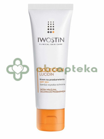 Iwostin Solecrin Lucidin krem na przebarwienia SPF50+ 50 ml