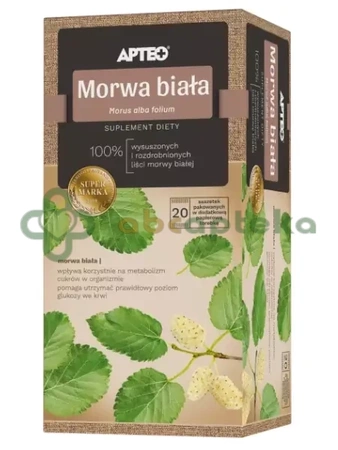 Morwa Biała APTEO, 20 saszetek 