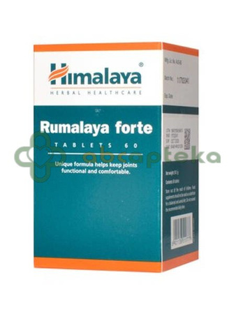 HIMALAYA Rumalaya Forte, 60 tabletek