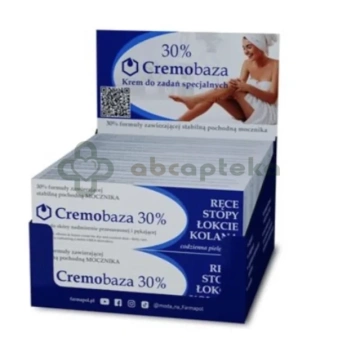Cremobaza 30%, krem, display, 10 x 30 g